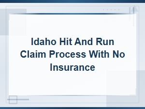 Filing a Hit-and-Run Claim in Idaho Without Insurance