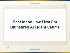 Steps to Take After an Uninsured Accident in Idaho